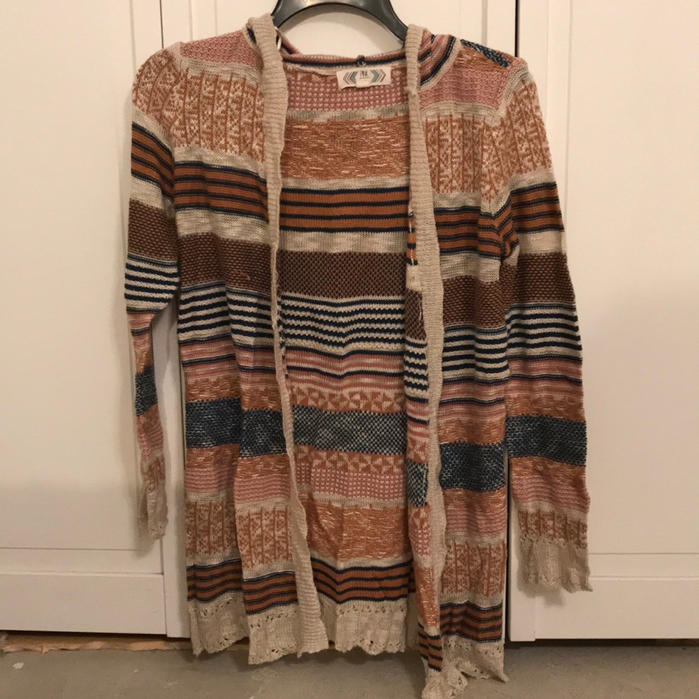 Stripped cardigan